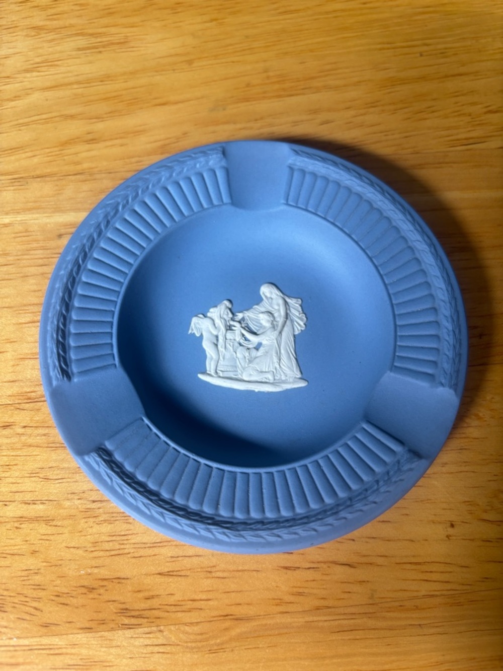Blue Wedgewood Ashtray
